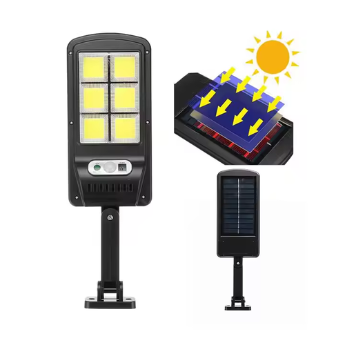 Solar lamp with 3-light mode waterproof motion sensor