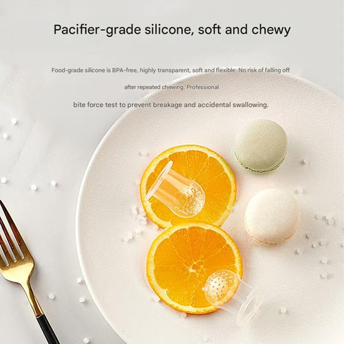 Baby Antler Bite Fun Complementary food teething gel pacifier, fruit and vegetable silicone pacifier, food-grade all-in-one🍇🍌🍉