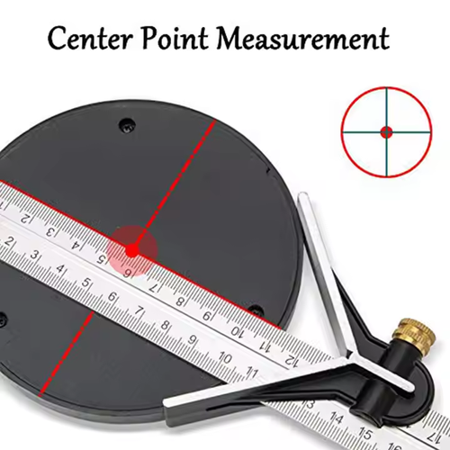 Multifunctional stainless steel precision adjustable Angle ruler measuring tool