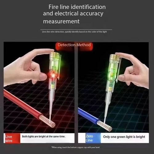 🤖Smart voltage tester pen, AC non-contact inductive test pencil, voltmeter, power detector, electric screwdriver indicator📍