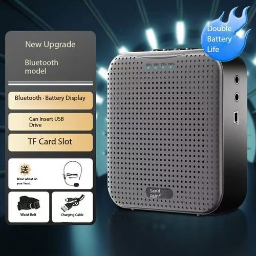 🎈Specialized wireless teacher tour guide waist belt for small bees loudspeaker with high-power advertising device for setting up stalls.