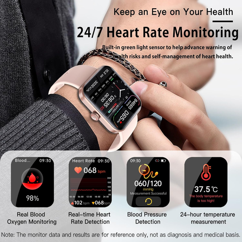 ⌚2025 Touchscreen health monitoring BT call new F57L smart watch sports watch for men and women smart watch