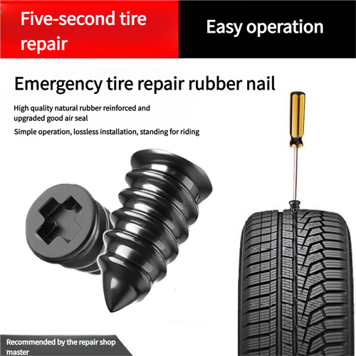 Automobile tire repair glue nails - vacuum tire repair tool - suitable for electric vehicles, motorcycles and general tires.