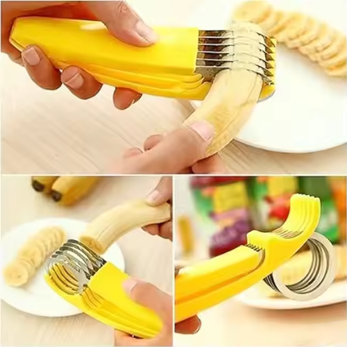 Household kitchen tools, portable manual cucumber and vegetable chopper, banana and ham slicer, cooking tools