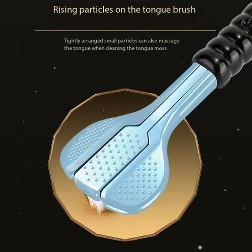 Hot sale new design three head bristle toothbrush👨‍⚕️👩‍🔬