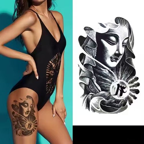 High-quality tattoo stickers are waterproof, sweat-proof, scratch-resistant, and scratch-resistant. They are semi-permanent in terms of human artistic sexiness and will fall off automatically after a period of time
