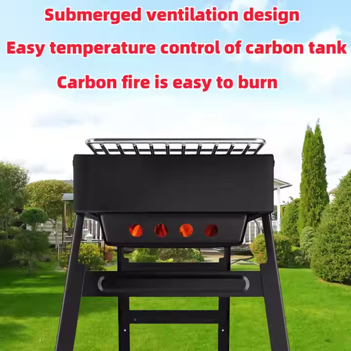 New portable folding barbecue grills, household barbecue grills, outdoor barbecue tools