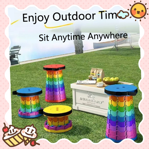 Rainbow Outdoor Living Room Home Folding Chair🎉🌈
