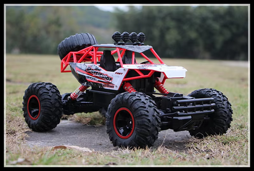 Metal alloy off-road remote control car with camera