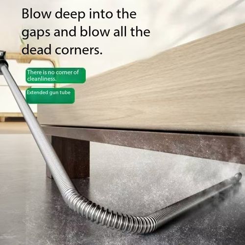 Universal alloy dust blowing gun, pneumatic high-pressure car washing water gun, cleaning gun, spray gun, air compressor dust removal gun, air blowing gun