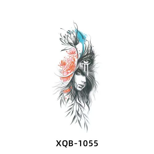 High-quality tattoo stickers are waterproof, sweat-proof, scratch-resistant, and scratch-resistant. They are semi-permanent in terms of human artistic sexiness and will fall off automatically after a period of time