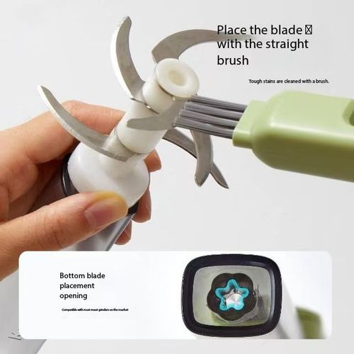😃Multi-functional 4-in-1 cleaning and dust removal brush blade set with combined functions for kitchen cleaning brush