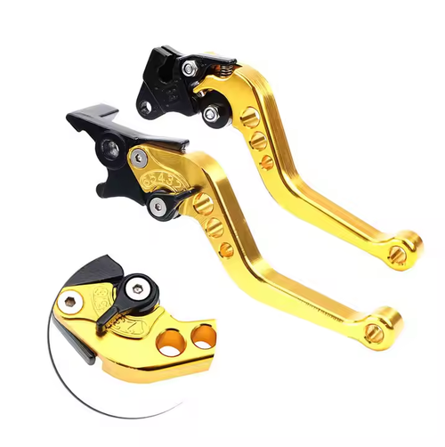 A pair of alloy horn brake handles