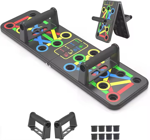 High-quality customized portable foldable home fitness equipment for muscle training - push-up boards