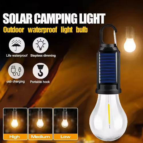Solar mobile light bulb