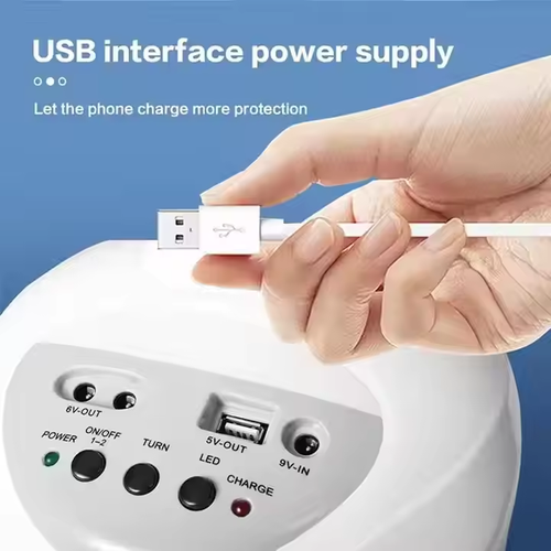 A solar-powered daily fan for charging mobile phones with light bulbs