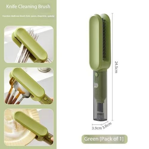 😃Multi-functional 4-in-1 cleaning and dust removal brush blade set with combined functions for kitchen cleaning brush