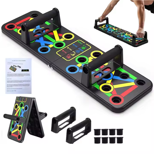 High-quality customized portable foldable home fitness equipment for muscle training - push-up boards