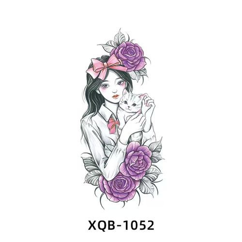 High-quality tattoo stickers are waterproof, sweat-proof, scratch-resistant, and scratch-resistant. They are semi-permanent in terms of human artistic sexiness and will fall off automatically after a period of time