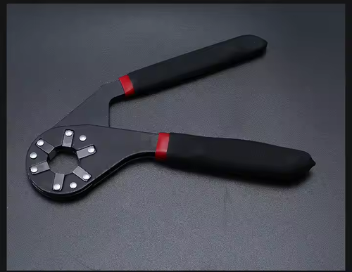Magic wrench 6-inch and 8-inch multi-purpose external hexagonal alloy steel industrial grade manual clamping adjustable hexagonal wrench