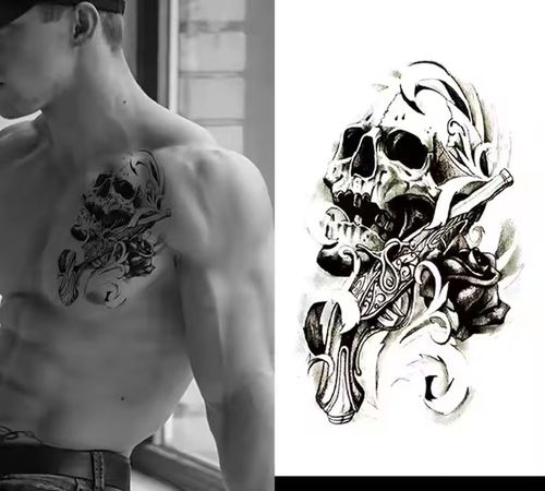 High-quality tattoo stickers are waterproof, sweat-proof, scratch-resistant, and scratch-resistant. They are semi-permanent in terms of human artistic sexiness and will fall off automatically after a period of time