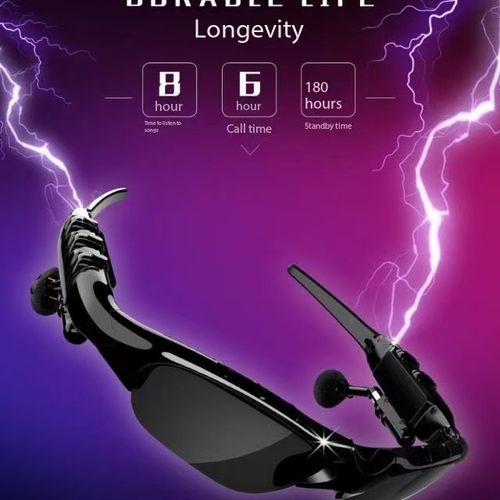 Upgraded Bluetooth glasses for listening to music and making calls, stereo sunglasses, smart music, wireless sports and fashionable Bluetooth sunglasses🤩🤩🤩😍