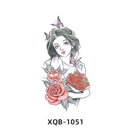High-quality tattoo stickers are waterproof, sweat-proof, scratch-resistant, and scratch-resistant. They are semi-permanent in terms of human artistic sexiness and will fall off automatically after a period of time