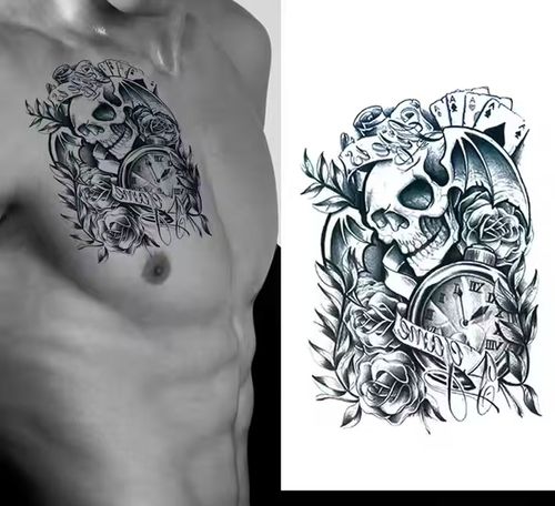 High-quality tattoo stickers are waterproof, sweat-proof, scratch-resistant, and scratch-resistant. They are semi-permanent in terms of human artistic sexiness and will fall off automatically after a period of time