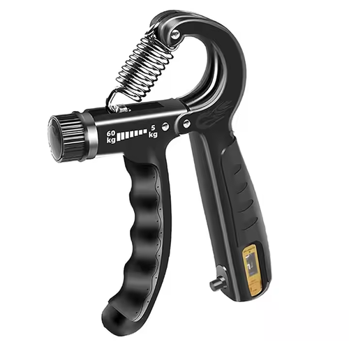 Adjustable resistance grip strength booster