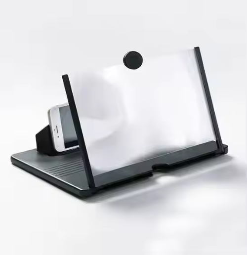 The latest portable mobile phone screen zoom amplifier, 12-inch mobile phone screen magnifying glass, provides clearer magnification and better eye protection