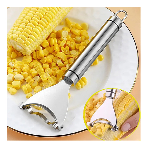 New thickened stainless steel corn husking and grinding machine, corn husking machine, threshing machine, corn husking machine, fruit and vegetable tools, cooking tools, kitchen accessories😁