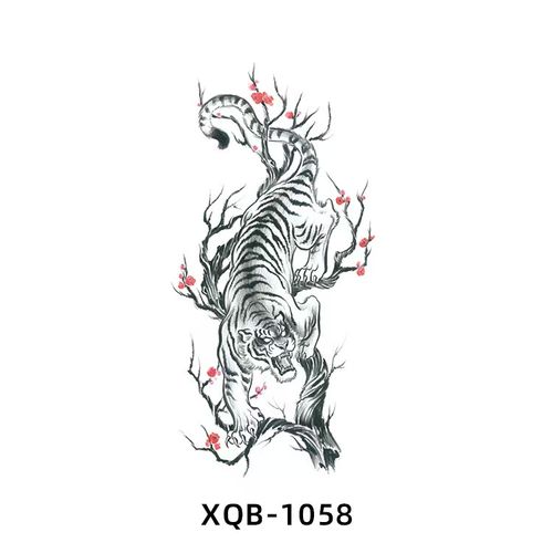 High-quality tattoo stickers are waterproof, sweat-proof, scratch-resistant, and scratch-resistant. They are semi-permanent in terms of human artistic sexiness and will fall off automatically after a period of time