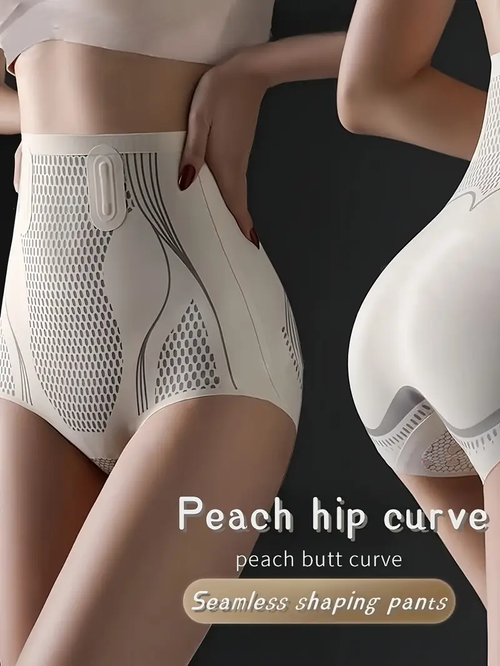 Women's Tummy Control Shapewear Panties, High Waist Super Firming Body Shaper Waist Liquid Tummy Control Butt Lifting Pants Belly Shapewear Traceless Triangle🤩