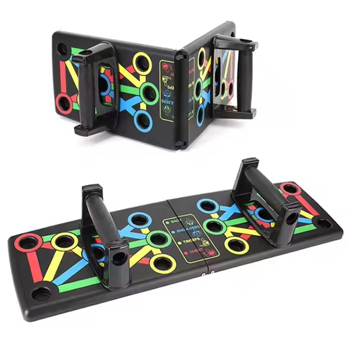 High-quality customized portable foldable home fitness equipment for muscle training - push-up boards