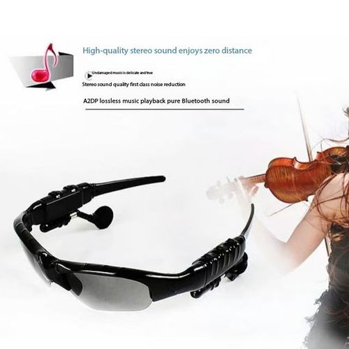 Upgraded Bluetooth glasses for listening to music and making calls, stereo sunglasses, smart music, wireless sports and fashionable Bluetooth sunglasses🤩🤩🤩😍