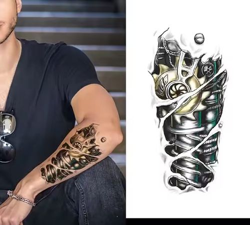 High-quality tattoo stickers are waterproof, sweat-proof, scratch-resistant, and scratch-resistant. They are semi-permanent in terms of human artistic sexiness and will fall off automatically after a period of time