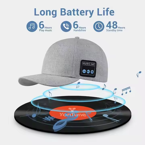 🎶🎧 Fashionable, cool, trendy music hat ✨