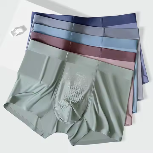 New ice silk cool, comfortable, seamless and lightweight men's briefs and underwear