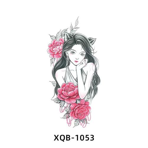 High-quality tattoo stickers are waterproof, sweat-proof, scratch-resistant, and scratch-resistant. They are semi-permanent in terms of human artistic sexiness and will fall off automatically after a period of time
