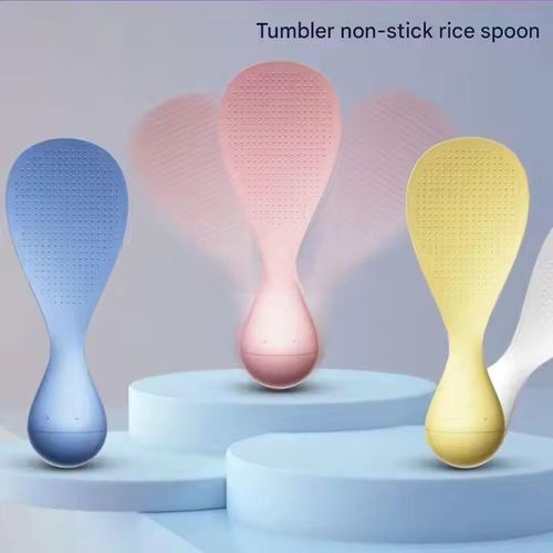 Non-stick rice spoon, non-toppleable design rice spoon, non-stick cooking spoon, multi-purpose kitchen tableware cooking spoon🤩😇