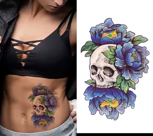 High-quality tattoo stickers are waterproof, sweat-proof, scratch-resistant, and scratch-resistant. They are semi-permanent in terms of human artistic sexiness and will fall off automatically after a period of time