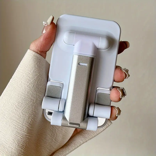 😇Mobile phone stand, sturdy and durable, adjustable in height, made of universal ABS material, portable stand, suitable for all types of mobile phones🌷