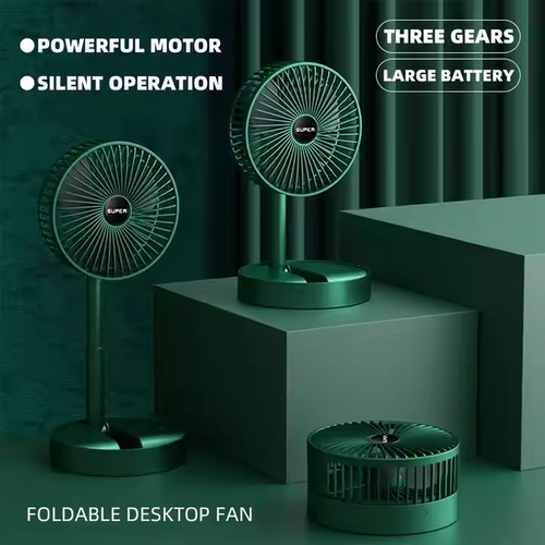 Mini fan, portable standing fan