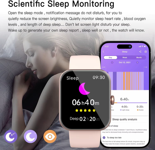 ⌚2025 Touchscreen health monitoring BT call new F57L smart watch sports watch for men and women smart watch