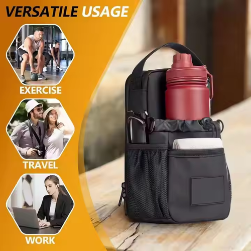 Sports and fitness crossbody bag