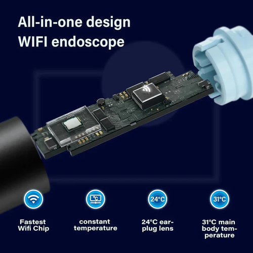 🔥🔥🔥Durable Ear Wax Removal Easy to Operate Visual Electric Earpick Camera Wireless Ear Cleaner With Otoscope