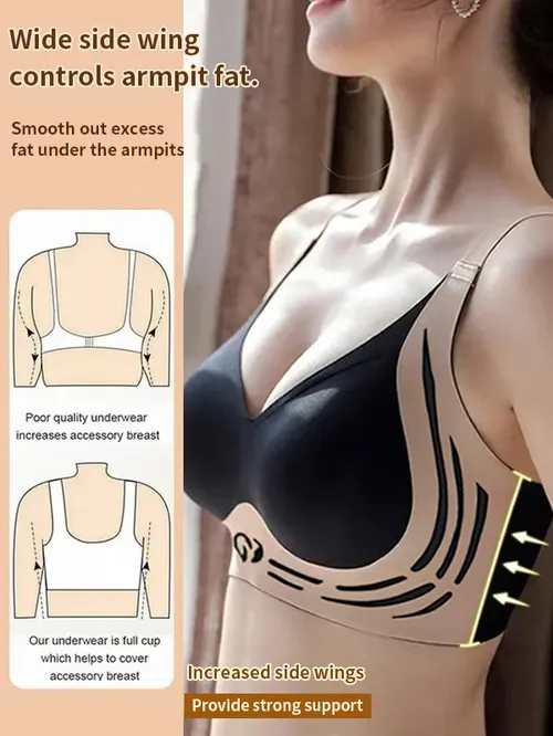 🔥🎁 Women's Anti-Sagging Running Bras Small Chest Summer Sports Bra Comfortable Hooks Soft Support Breathable Knitted Everyday
