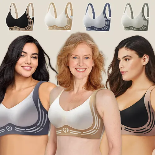 🔥🎁 Women's Anti-Sagging Running Bras Small Chest Summer Sports Bra Comfortable Hooks Soft Support Breathable Knitted Everyday
