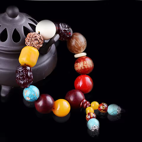 🔥🔥🔥Car gear bead pendant gear shift handle Buddhist bead pendant, good luck charm, vehicle decoration, Buddhist bead for car, interior decoration item in car.