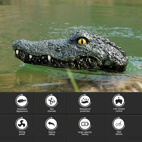 🎁- RC Boat Simulation Crocodile Head